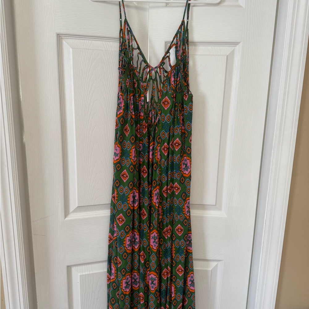 Anthropologie Beach Drama Midi Dress